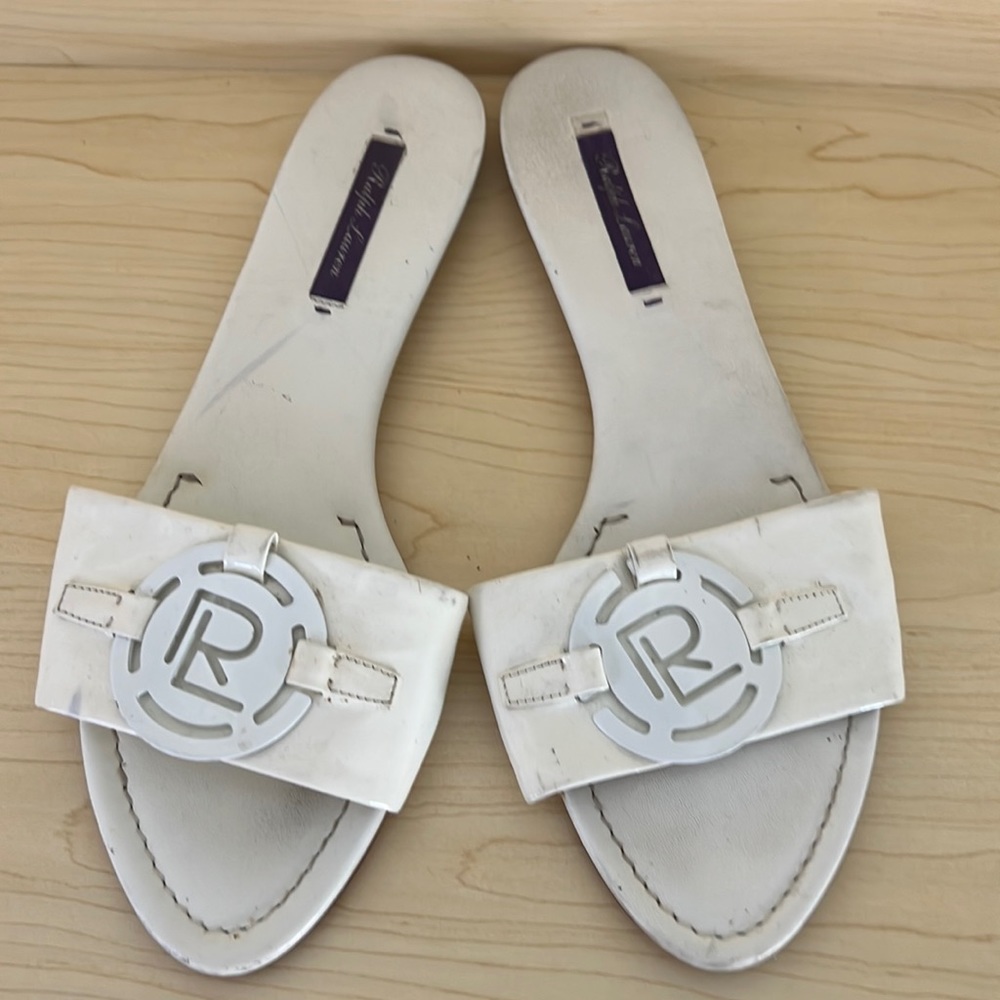 Ralph Lauren Patent Leather Flats Size 39.5